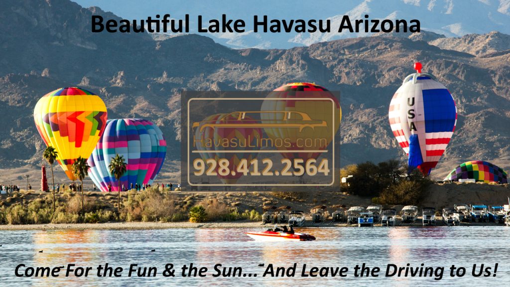 Hot Air Balloons over Lake Havasu Arizona