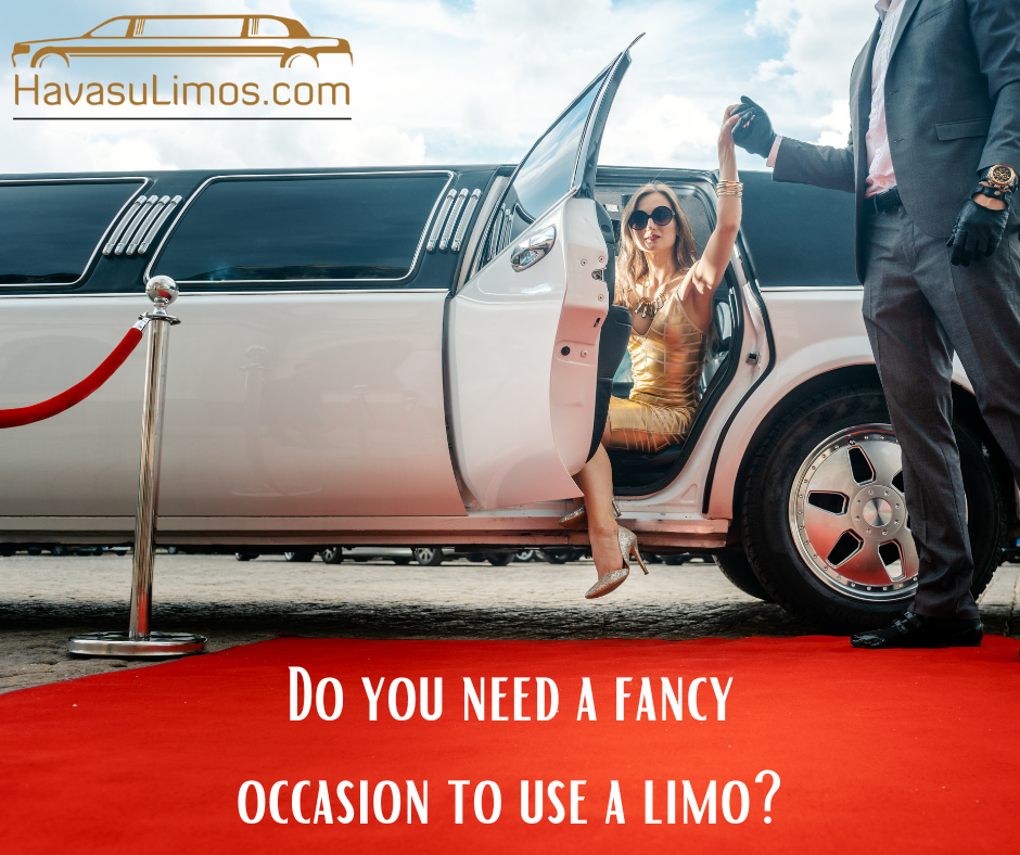Do you need a fancy occasion to use a limo
