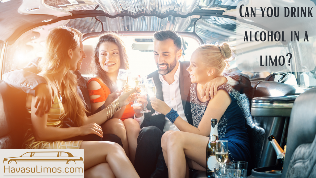 Can you drink alcohol in a limo?